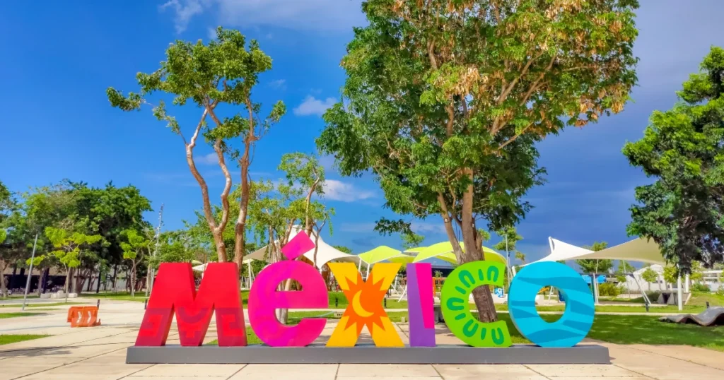 Scenic view of Mexico