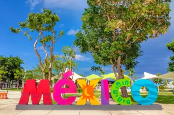 Scenic view of Mexico