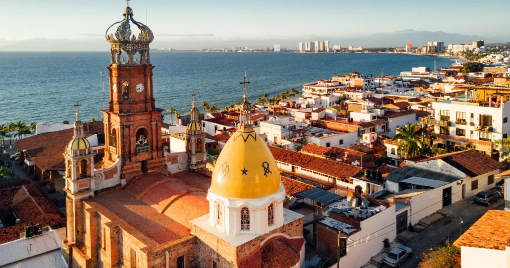 Puerto Vallarta, Mexico coastal view