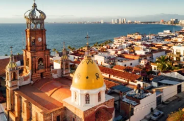 Puerto Vallarta, Mexico coastal view